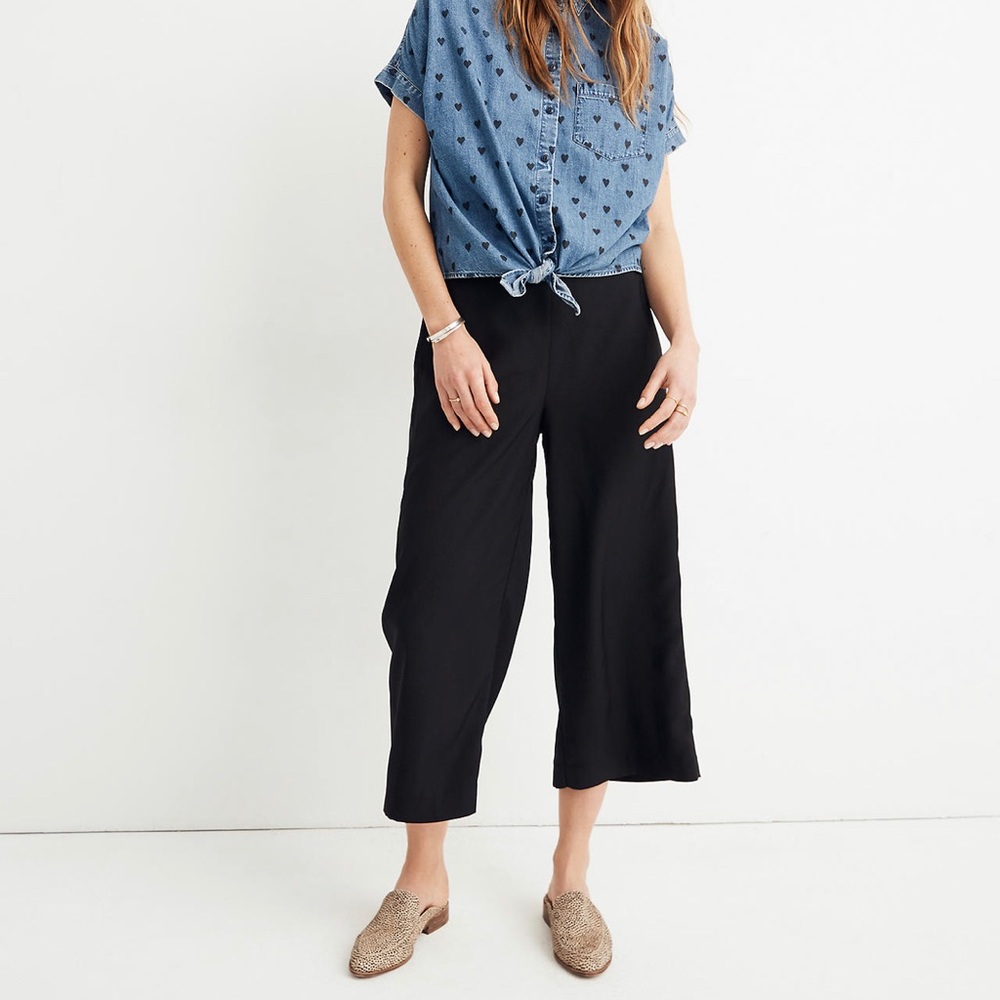 GUC Black Madewell Huston Pull-On Pants sz small